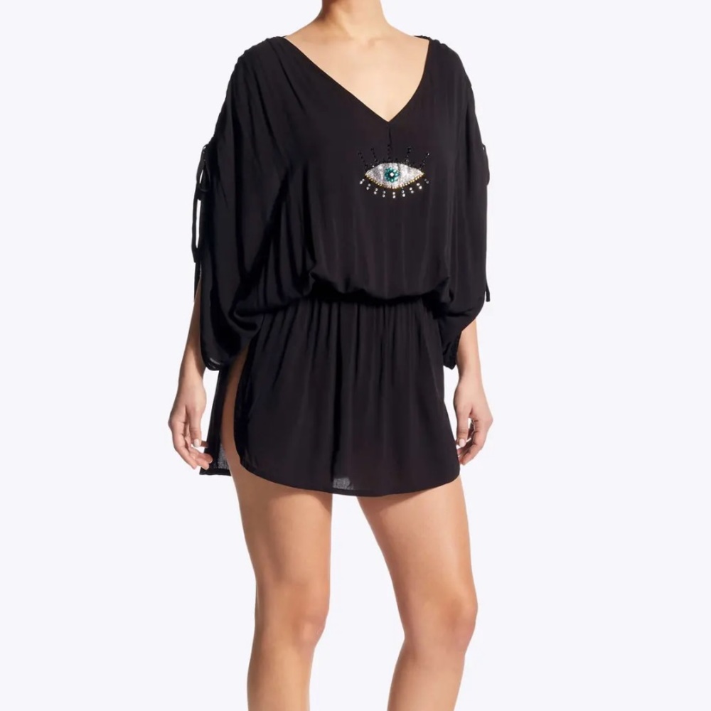 Kurt Geiger London Eye Tunic Cover-Up NWT SZ M NWOT